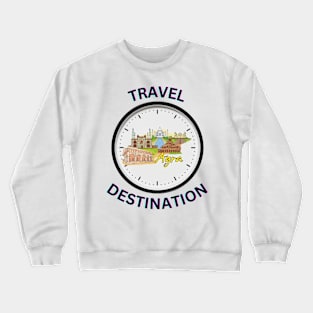 Travel to Agra Crewneck Sweatshirt